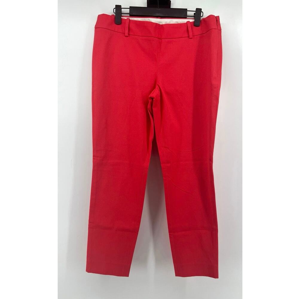 J.Crew Stretch Red Chino Pants Women's Size 8 Corporate Business